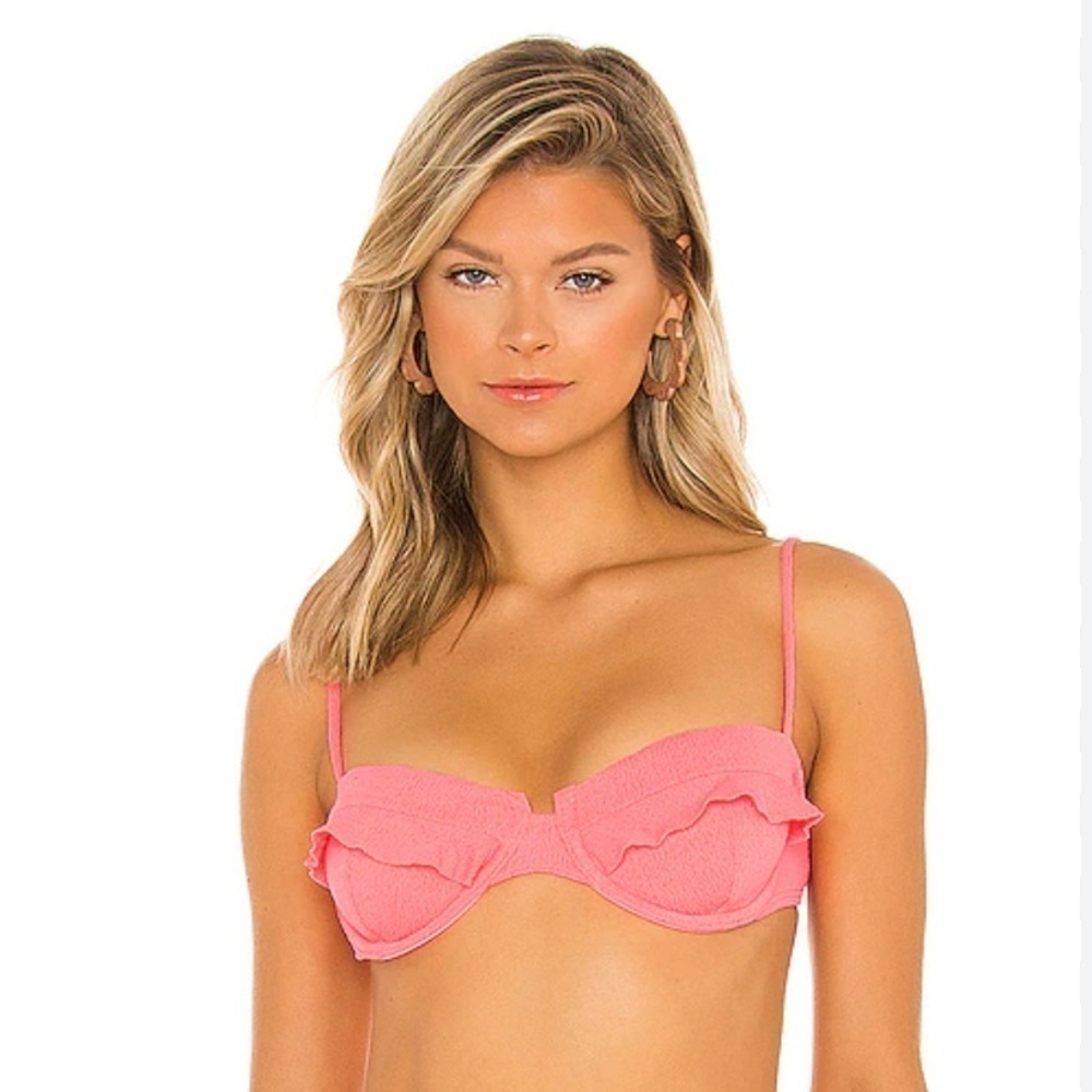 Vix Firenze Luiza Bikini Top Ruffle